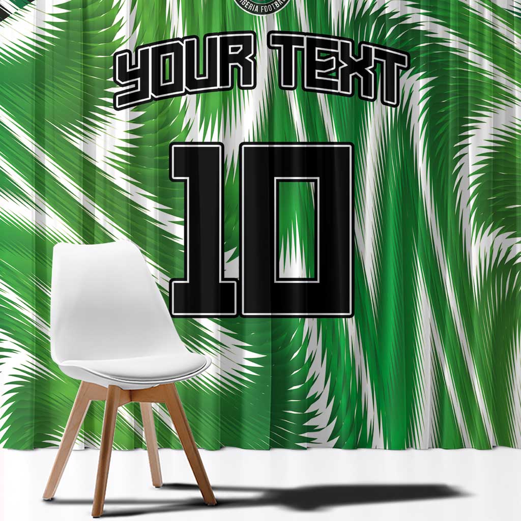 Custom Nigeria Football Window Curtain Sporty Super Eagles