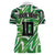 Custom Nigeria Football Women Polo Shirt Sporty Super Eagles
