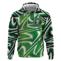 Custom Nigeria Football Zip Hoodie Sporty Super Eagles