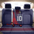 Custom Midnight Navy Football Back Car Seat Cover Paris Architectural Heritage Style - Wonder Print Shop