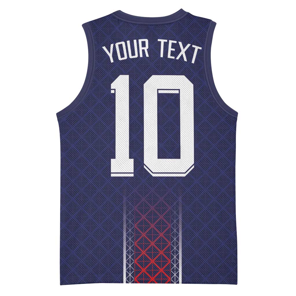 Custom Midnight Navy Football Basketball Jersey Paris Architectural Heritage Style - Wonder Print Shop