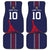 Custom Midnight Navy Football Car Mats Paris Architectural Heritage Style - Wonder Print Shop