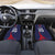Custom Midnight Navy Football Car Mats Paris Architectural Heritage Style - Wonder Print Shop
