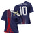 Custom Midnight Navy Football Cross Shoulder Shirt Paris Architectural Heritage Style - Wonder Print Shop
