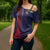 Custom Midnight Navy Football Cross Shoulder Shirt Paris Architectural Heritage Style - Wonder Print Shop