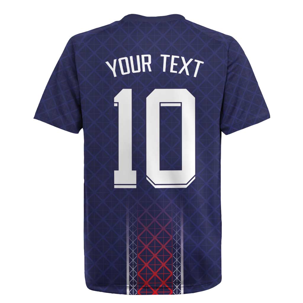 Custom Midnight Navy Football Rugby Jersey Paris Architectural Heritage Style - Wonder Print Shop