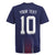 Custom Midnight Navy Football Rugby Jersey Paris Architectural Heritage Style - Wonder Print Shop