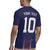 Custom Midnight Navy Football Rugby Jersey Paris Architectural Heritage Style - Wonder Print Shop