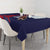Custom Midnight Navy Football Tablecloth Paris Architectural Heritage Style - Wonder Print Shop
