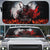 Viking Valhalla Auto Sun Shade Norseman and Burning Battlefield - Wonder Print Shop