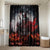 Viking Valhalla Bathroom Set Norseman and Burning Battlefield - Wonder Print Shop