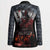 Viking Valhalla Blazer Norseman and Burning Battlefield - Wonder Print Shop