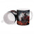 Viking Valhalla Ceramic Mug Norseman and Burning Battlefield - Wonder Print Shop