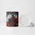 Viking Valhalla Ceramic Mug Norseman and Burning Battlefield - Wonder Print Shop