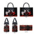 Viking Valhalla Leather Bag Norseman and Burning Battlefield - Wonder Print Shop