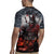 Viking Valhalla Rugby Jersey Norseman and Burning Battlefield - Wonder Print Shop