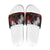Viking Valhalla Slide Sandals Norseman and Burning Battlefield - Wonder Print Shop