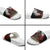 Viking Valhalla Slide Sandals Norseman and Burning Battlefield - Wonder Print Shop