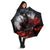 Viking Valhalla Umbrella Norseman and Burning Battlefield - Wonder Print Shop