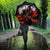Viking Valhalla Umbrella Norseman and Burning Battlefield - Wonder Print Shop