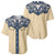 Vintage Western Yoke Shirt Ornament Style Baseball Jersey - Wonder Print Shop