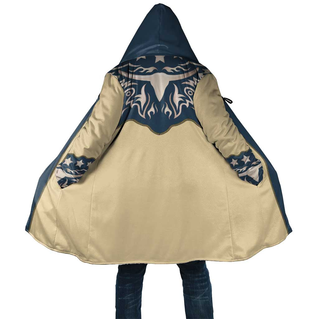 Vintage Western Yoke Shirt Ornament Style Cloak - Wonder Print Shop