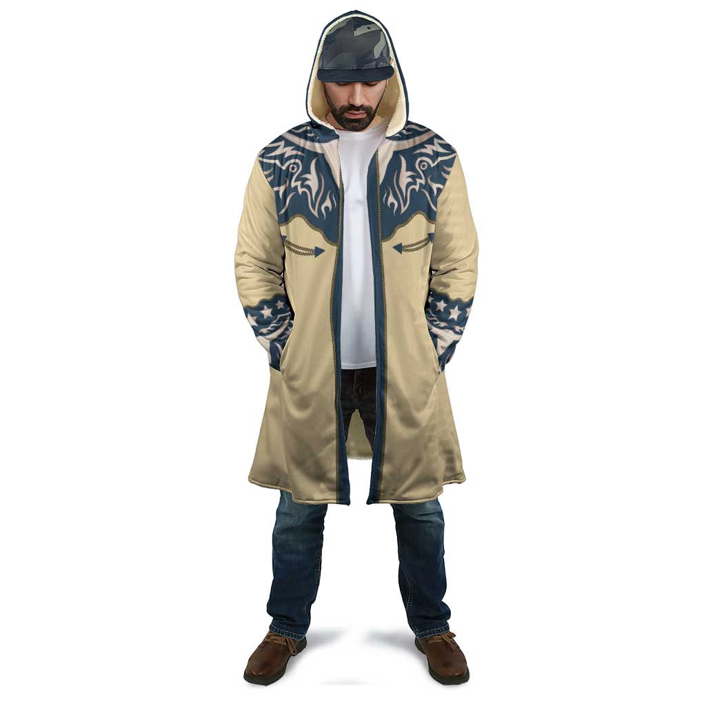 Vintage Western Yoke Shirt Ornament Style Cloak - Wonder Print Shop