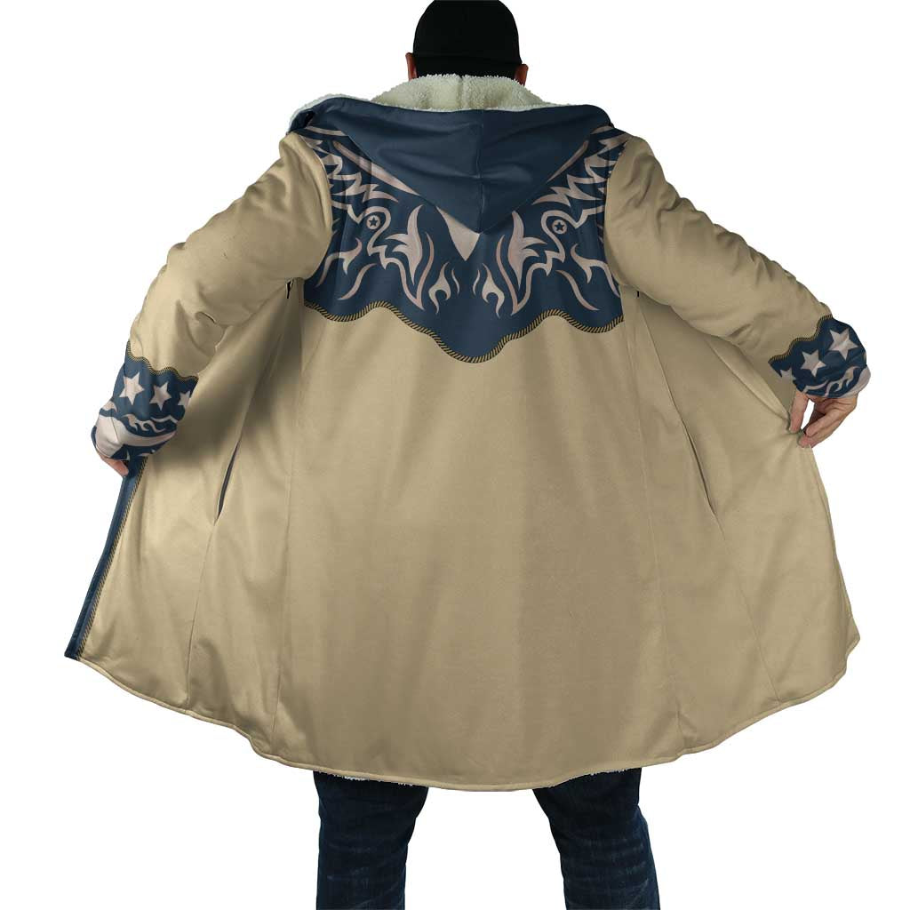 Vintage Western Yoke Shirt Ornament Style Cloak - Wonder Print Shop