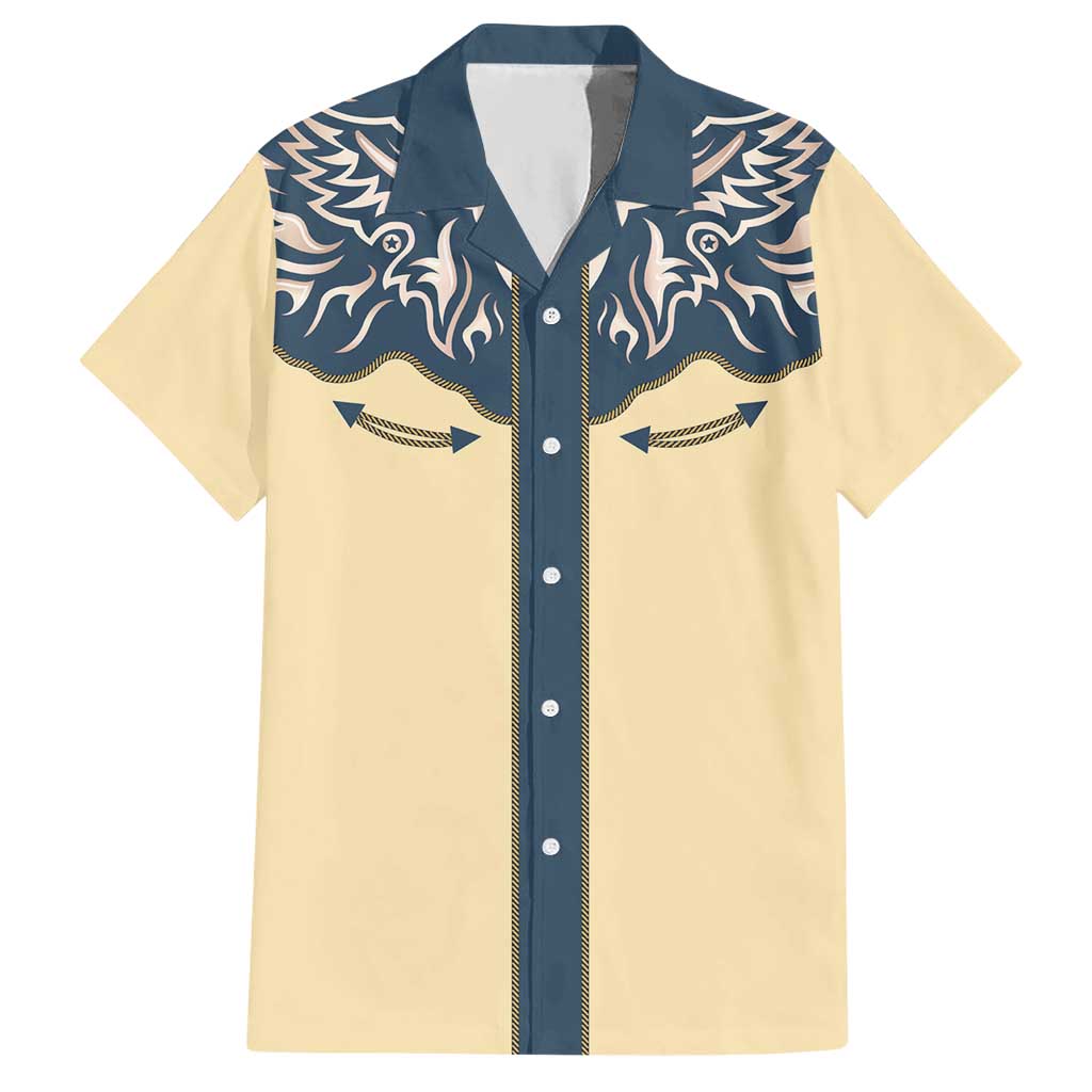 Vintage Western Yoke Shirt Ornament Style Hawaiian Shirt - Wonder Print Shop