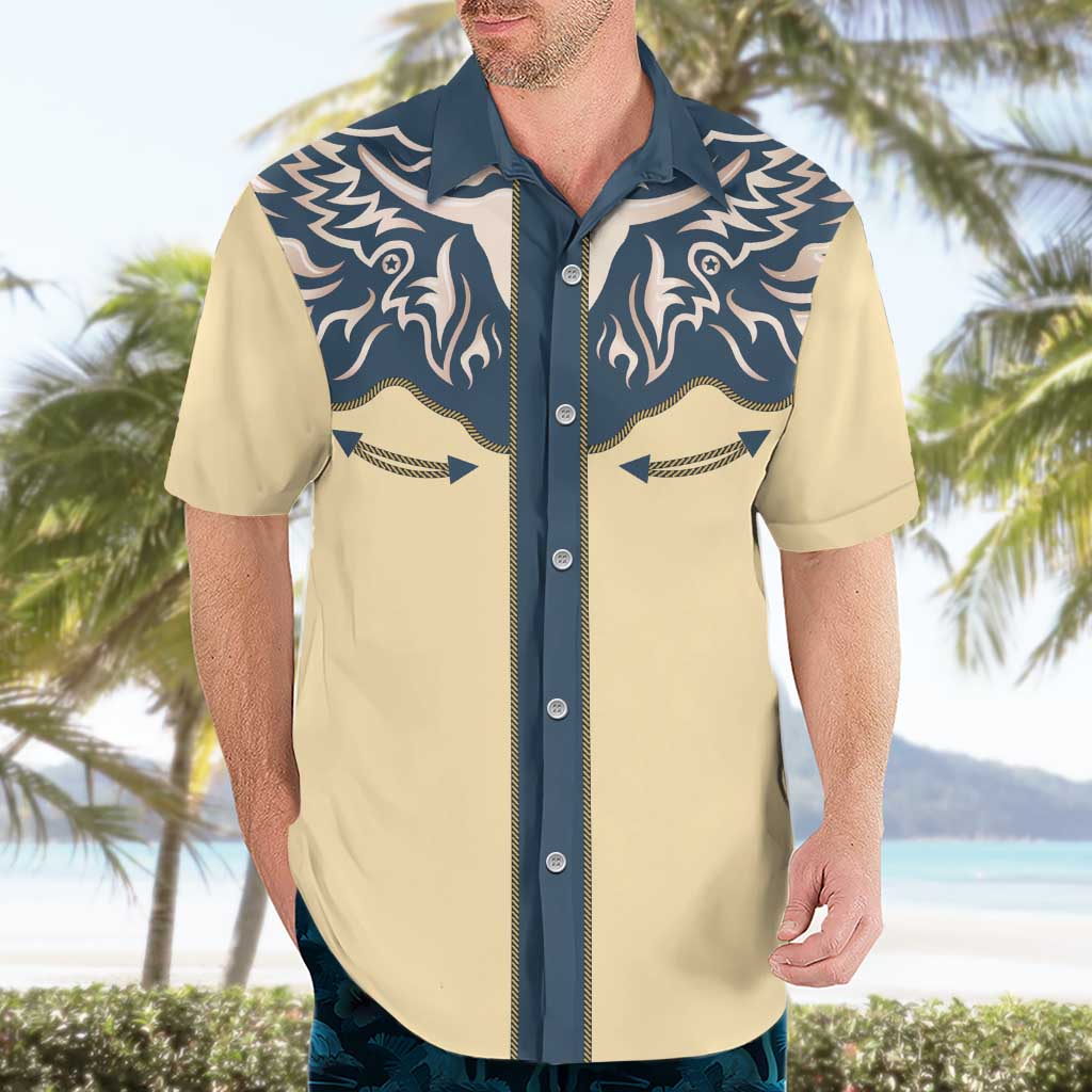 Vintage Western Yoke Shirt Ornament Style Hawaiian Shirt - Wonder Print Shop