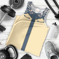 Vintage Western Yoke Shirt Ornament Style Men Tank Top - Wonder Print Shop