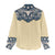 Vintage Western Yoke Shirt Ornament Style Women Casual Shirt - Wonder Print Shop