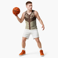 Vintage Western Cow Yoke Shirt Fringe Style Basketball Jersey - Wonder Print Shop