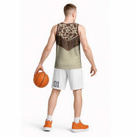 Vintage Western Cow Yoke Shirt Fringe Style Basketball Jersey - Wonder Print Shop