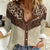 Vintage Western Cow Yoke Shirt Fringe Style Women Casual Shirt - Wonder Print Shop