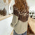 Vintage Western Cow Yoke Shirt Fringe Style Women Casual Shirt - Wonder Print Shop