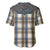 Vintage Western Flowers Yoke Shirt Style Baseball Jersey Gingham - Wonder Print Shop