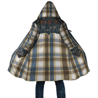 Vintage Western Flowers Yoke Shirt Style Cloak Gingham - Wonder Print Shop