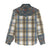 Vintage Western Flowers Yoke Shirt Style Women Casual Shirt Gingham - Wonder Print Shop
