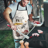 Texas Heritage Vintage Style Apron Howdy Y’all and Lone Star State - Wonder Print Shop