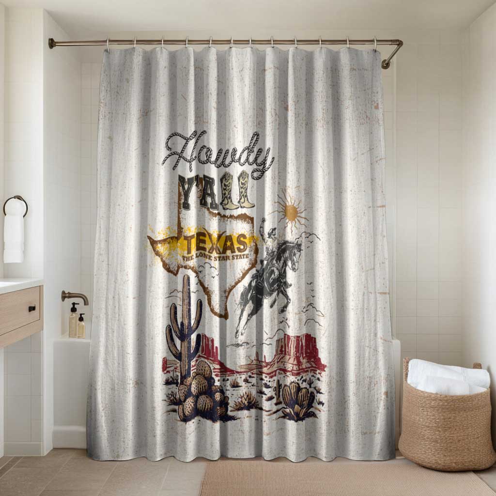 Texas Heritage Vintage Style Bathroom Set Howdy Y’all and Lone Star State - Wonder Print Shop