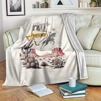 Texas Heritage Vintage Style Blanket Howdy Y’all and Lone Star State - Wonder Print Shop