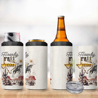Texas Heritage Vintage Style 4 in 1 Can Cooler Tumbler Howdy Y’all and Lone Star State - Wonder Print Shop