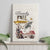 Texas Heritage Vintage Style Canvas Wall Art Howdy Y’all and Lone Star State - Wonder Print Shop