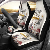 Texas Heritage Vintage Style Car Seat Cover Howdy Y’all and Lone Star State - Wonder Print Shop