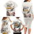 Texas Heritage Vintage Style Family Matching Long Sleeve Bodycon Dress and Hawaiian Shirt Howdy Y’all and Lone Star State - Wonder Print Shop