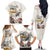 Texas Heritage Vintage Style Family Matching Off The Shoulder Long Sleeve Dress and Hawaiian Shirt Howdy Y’all and Lone Star State - Wonder Print Shop