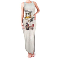 Texas Heritage Vintage Style Family Matching Tank Maxi Dress and Hawaiian Shirt Howdy Y’all and Lone Star State - Wonder Print Shop
