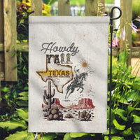 Texas Heritage Vintage Style Garden Flag Howdy Y’all and Lone Star State - Wonder Print Shop