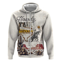Texas Heritage Vintage Style Hoodie Howdy Y’all and Lone Star State - Wonder Print Shop